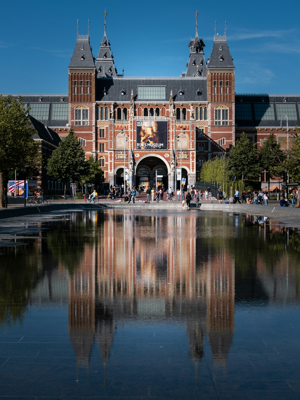 Het Rijksmuseum in Amsterdam